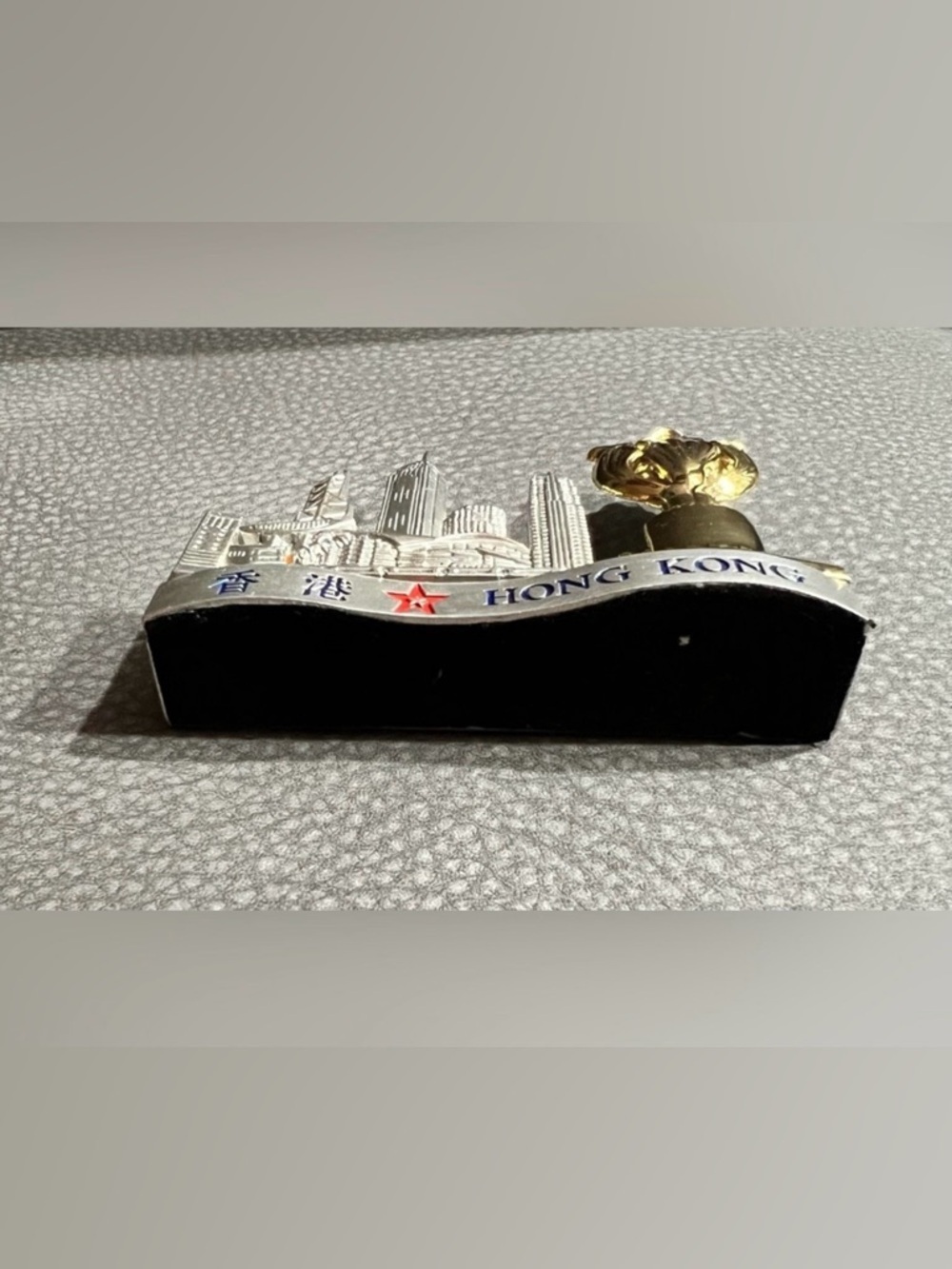 HONG KONG Souvenir DESKTOP BUSINESS CARD/LETTER HOLDER IOB - Picture 4 of 7